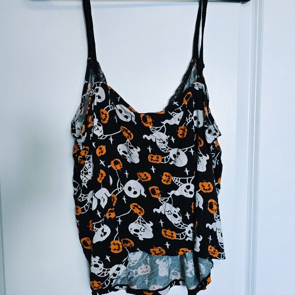 Killstar Haunted Pumpkin Cropped Cami - Picture 5 of 5